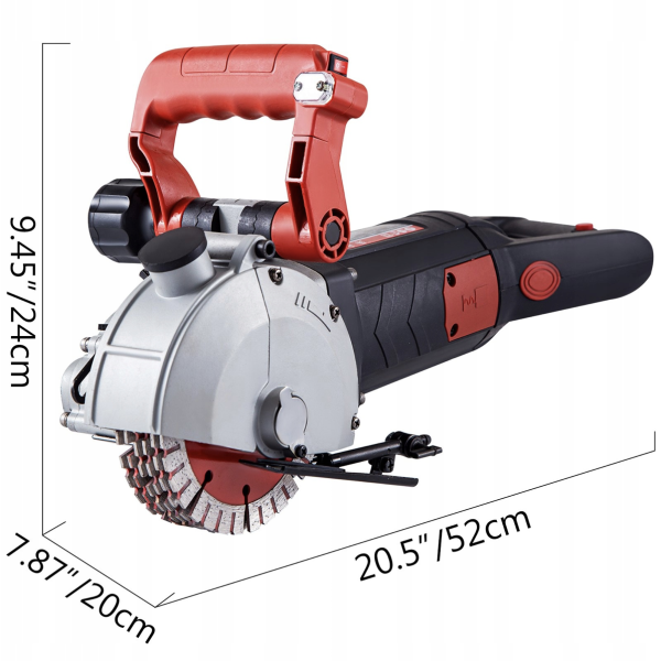 Bruzdownica elektryczna 4800 W 125 mm